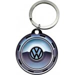 Přívěsek na klíče NOSTALGIC ART VOLKSWAGEN WHEEL silver – Hledejceny.cz