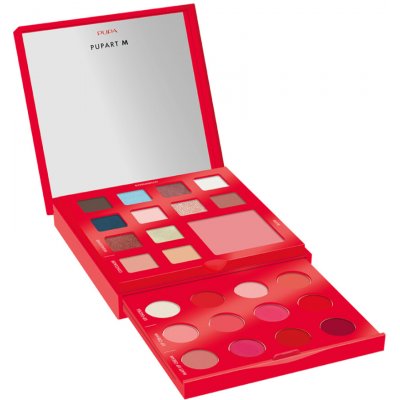 PUPA Milano Paletka na tvář Pupart Red Blue Palette 18,8 g – Zboží Dáma