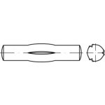 TOOLCRAFT TO-5437986 částečně rýhovaný válcový kolík 1.5 mm ocel 250 ks – Hledejceny.cz