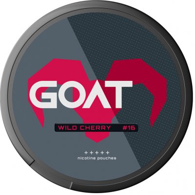 GOAT WILD CHERRY 16,4 mg 20 sáčků – Zboží Dáma GOAT WILD CHERRY 16,4 mg 20 sáčků – Zboží Dáma