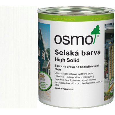 Osmo 2101 Selská barva 0,125 l Bílá – Hledejceny.cz