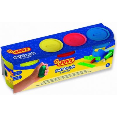 JOVI Měkká modelína Blandiver sada 3x110 g – Zboží Dáma