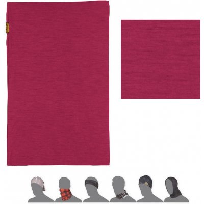 Sensor merino wool multifunkční šátek ZK16200178 černá – Zboží Mobilmania