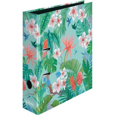 Herlitz Pořadač pákový A4 8 cm lamino Ladylike - Jungle – Zboží Živě