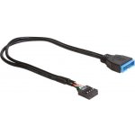 DELOCK 83281 Delock kabel USB 2.0 pin header (F) > USB 3.0 pin header (M), 0.3m – Hledejceny.cz