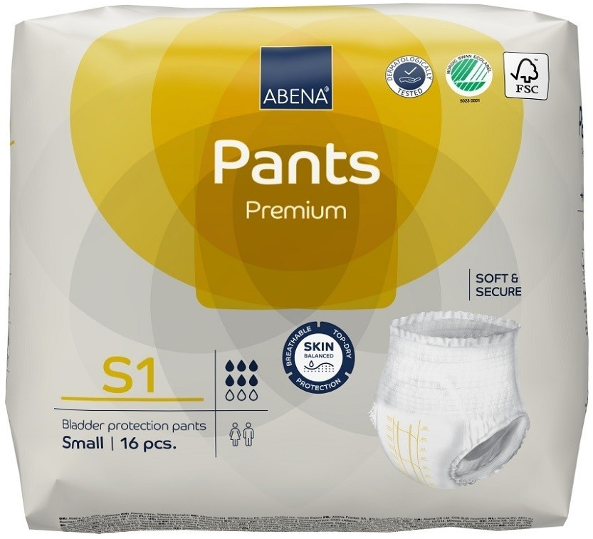 Abena Pants Premium S1 16 ks od 248 Kč - Heureka.cz