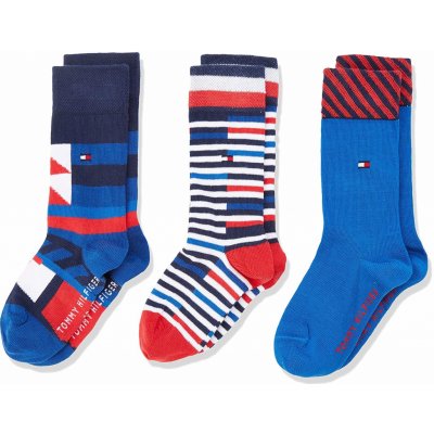 TOMMY HILFIGER dětské ponožky Kids Pen Giftbox 3p Tommy Original – Zboží Dáma
