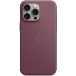 Apple z tkaniny FineWoven s MagSafe na iPhone 15 Pro Max, morušově rudá MT4X3ZM/A – Zboží Mobilmania