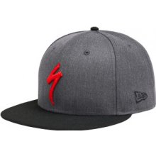 Specialized New Era 9Fifty Snapback Hat s-logo gry/blk/red