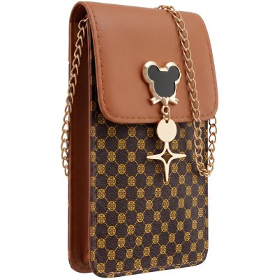 TFO Mouse Crossbody pouzdro na telefon, kabelka přes rameno, pro telefony do 6,7″, hnědá – Hledejceny.cz