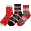 Darré dámské ponožky vysoké Vánoční cukroví B