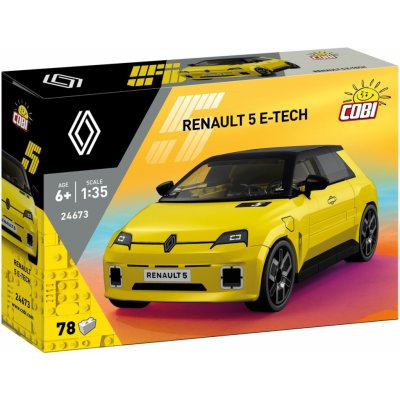Cobi 24673 Renault 5 e-tech, 1:35 – Zbozi.Blesk.cz