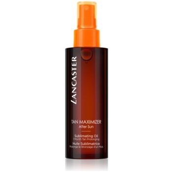 Lancaster Tan Maximizer suchý regenerační olej pro prodloužení opálení na obličej a tělo (Sublimating Oil Repairing After Sun) 150 ml