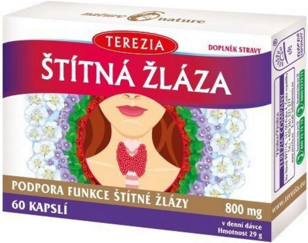 Terezia Company ŠTÍTNÁ ŽLÁZA 60 kapslí