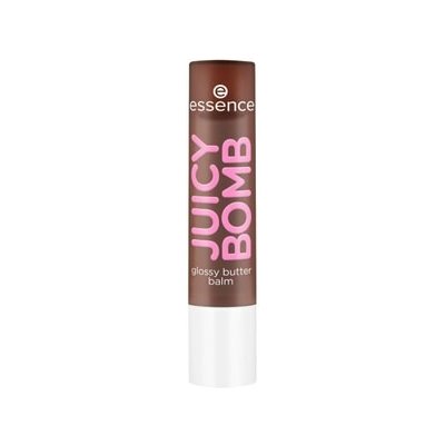 essence JUICY BOMB glossy butter balm balzám na rty Hnědá 3 g – Zboží Dáma