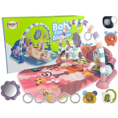 Mamido Hrací deka s pianem růžová – Hledejceny.cz