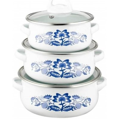 Banquet Smaltované hrnce Onion sada 6ks – Hledejceny.cz