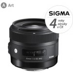 SIGMA 30mm f/1.4 DC HSM Art Nikon F-mount – Zboží Živě
