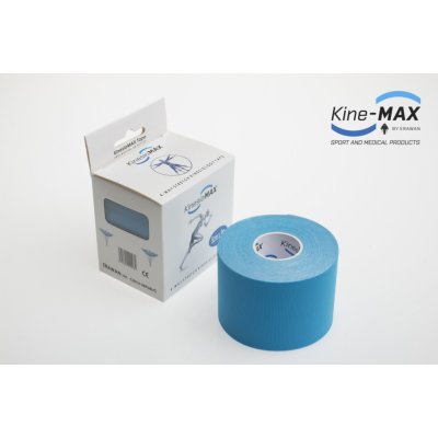 Kine-Max 4Way Stretch tejp modrá 5cm x 5m – Zboží Mobilmania