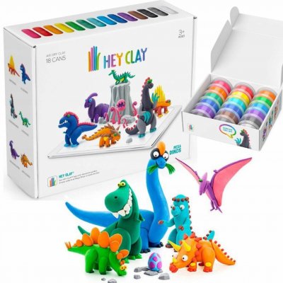 Tm Toys Hey Clay Plastická hmota Mega Dinos – Sleviste.cz