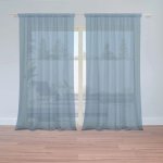 Záclony Indigově modrá: 2 ks - 150x250 cm - Sablio – Hledejceny.cz