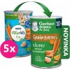 Krekr a snack Gerber Organic křupky s mrkví a pomerančem 5x35 g