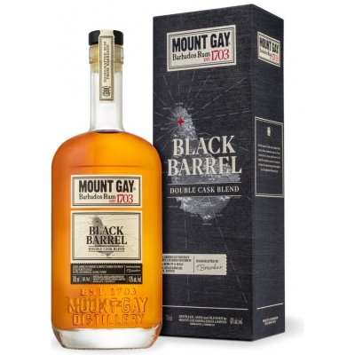 Mount Gay Black Barrel Double Cask Blend 43% 0,7 l (holá láhev) – Zbozi.Blesk.cz