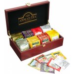 Ahmad Tea Keeper luxusní dřevěná kazeta 8 x 10 x 2 g – Zboží Dáma