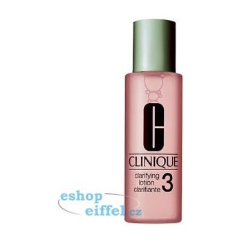 Clinique Clarifying Lotion Clarifiante 3 čistící tonikum pro smíšenou až mastnou pleť 200 ml