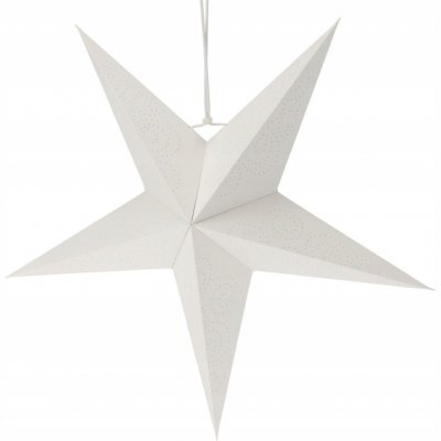 Home Styling Dekorativní hvězda Collection papírová 45 cm bílá – Hledejceny.cz