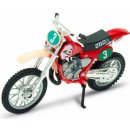 Welly Motocykl Honda CR250R model závodní červená 1:18