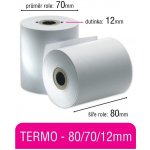 Pokladní kotouček TERMO 80/70/12mm – Zboží Živě