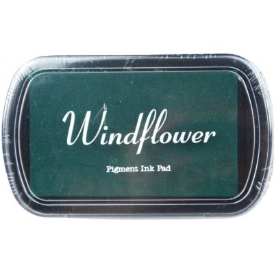 SMT Creatoys Razítkovací polštářek Windflower tmavě zelená – Zboží Mobilmania