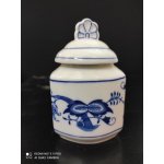 Dubí Cibulák Dózička na koření 0,20 l nápis ROZMARÝNA LIST Originál Český porcelán – Sleviste.cz