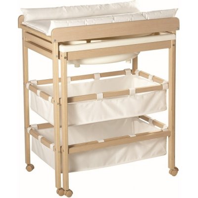 Roba Baby Pool přebalovací pult přírodní/bílá 83x100x54.5 cm – Zboží Dáma