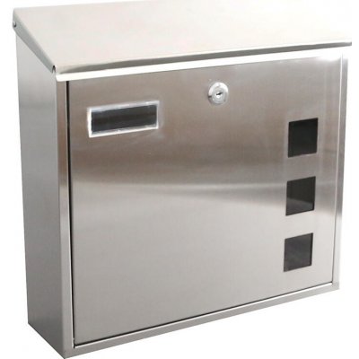 schránka poštovní 350x330x110mm nerez – Zboží Mobilmania