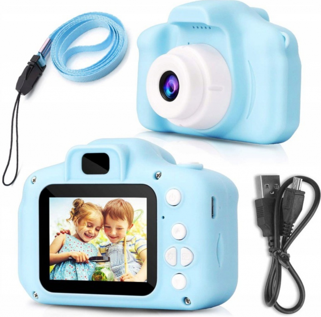Wiky digitální fotoaparát 5 MPx - modrá
