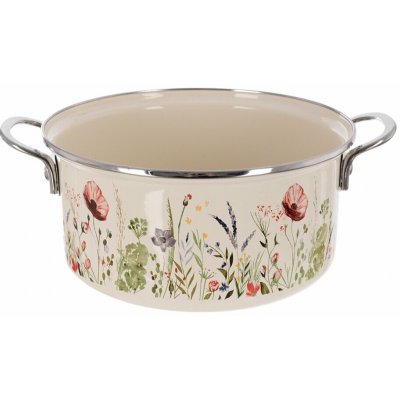 Orion Kastrol MÁK Lem 4 l 24 cm smaltovaný plech, nerezová ocel mix, 8592381268244 – Sleviste.cz