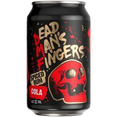 Dead Man’s Fingers Spiced & Cola 5% 0,33 l (plech) – Zboží Mobilmania