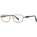 Techsuit Reflex PC 3163 - pro ženy, obdélníkový tvar, kovový rámeček, AC čočky - černá barva – Zboží Živě