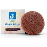 Bewit konjaková houbička Body Sponge francouzský červený Jíl – Zboží Dáma