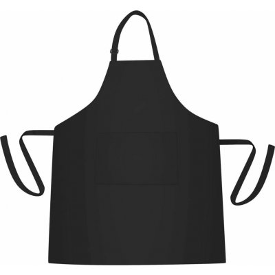 G.Gastro 5 ks Bistro zástěra Černá Š x V 67x84 cm D9783196 – Hledejceny.cz