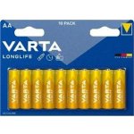 Varta Longlife AA 10ks 4106101461 – Zboží Živě
