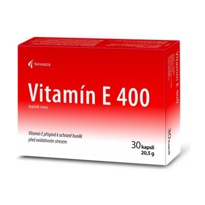 Noventis Vitamín E 400mg 30 kapslí