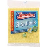 Spontex houbová utěrka Antibak 3 ks – Zboží Mobilmania