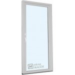 Kömmerling balkonové dveře 70 AD OS pravé bílá 80 x 210 cm oboustranná klika + FAB + hliníkový práh – Hledejceny.cz