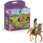 Schleich 42542 Sarah s pohyblivými klouby na koni – Hledejceny.cz