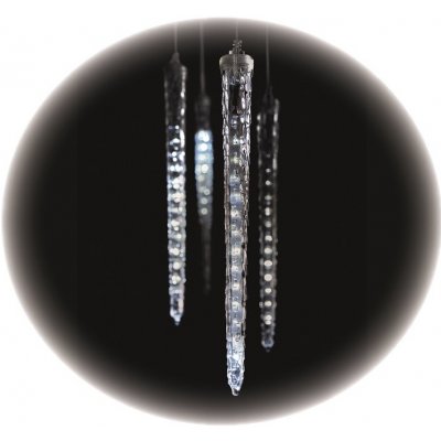 Anděl Přerov Rampouchy s padajícím efektem řetěz 3,6 m 140 LED studená bílá – Zboží Mobilmania