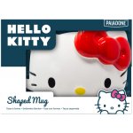 CurePink Keramický hrnek 3D Hello Kitty Kitty s červenou mašličkou PP13154HK 300 ml – Sleviste.cz