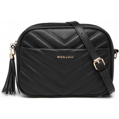 Miss Lulu dámská crossbody kabelka Anife černá